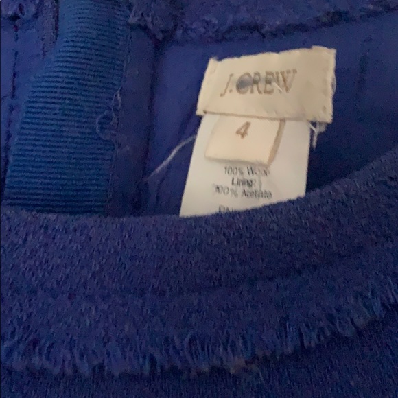 J crew royal blue shift dress - Picture 3 of 5